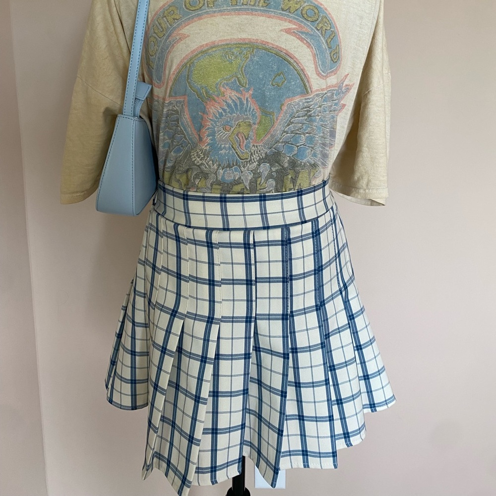 Princess Polly Plaid Pleated Skirt